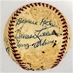 1963 Minnesota Twins Multi-Signed Baseball Incl. Harmon Killebrew, Tony Oliva and Others (Beckett Authentic) Mickey Harris Collection