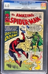 The Amazing Spider-Man #5 (Marvel, 1963) CGC FN 6.0 - Doctor Doom/Fantastic Four Appearance!