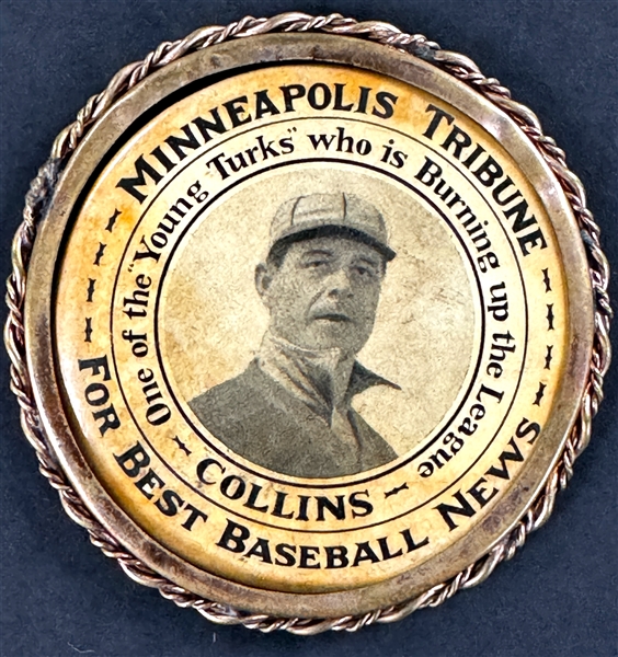 1900s Jimmy Collins (Hall of Fame) <em>Minneapolis Tribune</em> Pocket Mirror