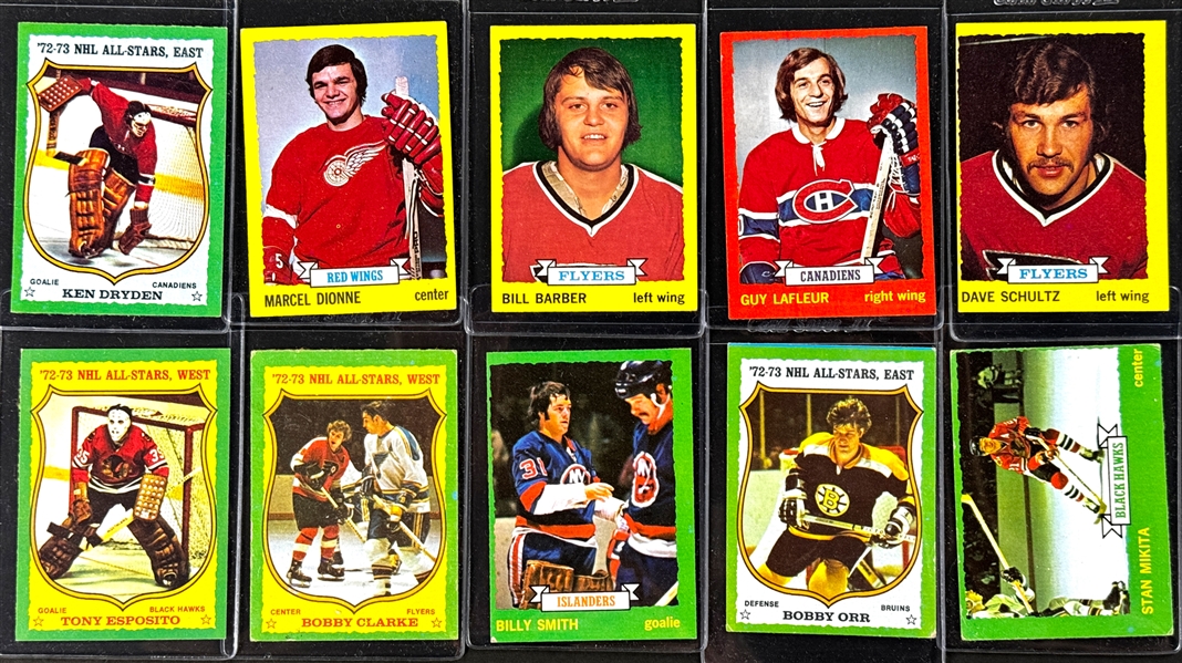 1973-74 Topps Hockey Complete Set (198)