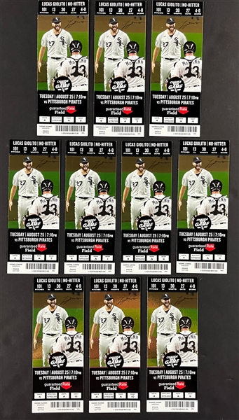 2020 Chicago White Sox Season Tickets (10) Lucas Giolito Pictorial Variation