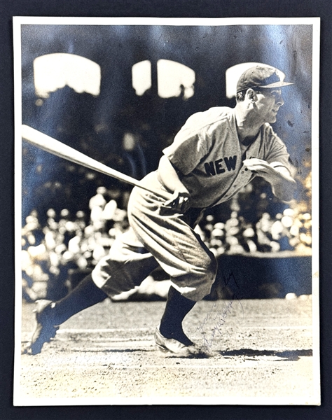 1930s 11x14 Photographs (4) Incl. Lou Gehrig