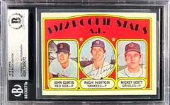 1972 Topps Baseball Signed Card Collection (7) (Beckett Authentic)