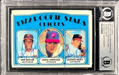1972 Topps Baseball Signed Card Collection (7) (Beckett Authentic)