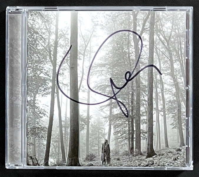 Taylor Swift Signed <em>Folklore</em> CD  (Beckett Authentic)