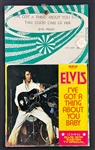 1973 Elvis Presley "Take Good Care of Her" / "Ive Got a Thing About You, Baby" (APBO-0196) SEALED 45 Single with Retail Rack Backer