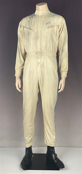 1968 Elvis Presley Screen-Worn Racing Jumpsuit from <em>Speedway</em>