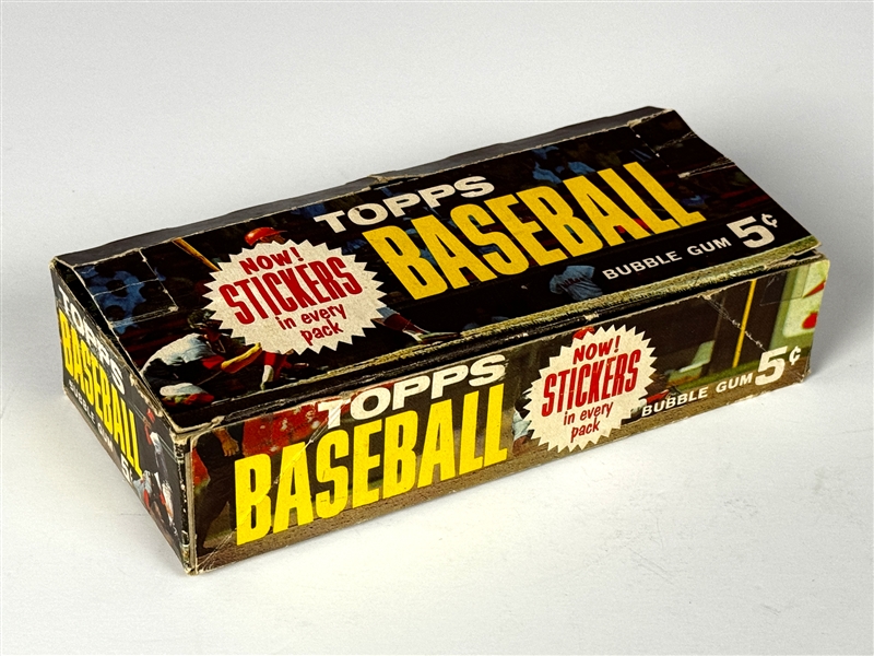 1963 Topps Baseball 5 cent Display Box