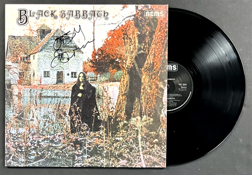 Ozzy Ozbourne Signed <em>Black Sabbath</em> LP (Beckett Authentic)