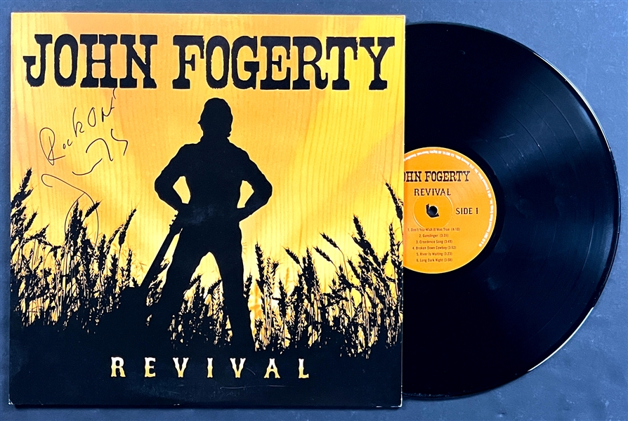 John Fogerty Signed LP <em>Revival</em> (Beckett Authentic)