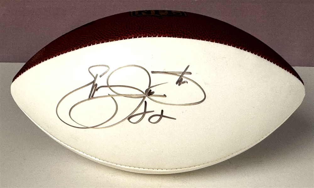 Emmitt Smith Signed Football 