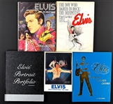 Elvis Presley Books Signed by Sean Shaver and Paul Lichter (5) (Beckett Authentic)