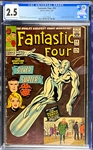 Fantastic Four #50 (Marvel, 1966) CGC GD+ 2.5 - Silver Surfer Cover