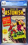 Tales to Astonish #58 (Marvel, 1964) CGC FN+ 6.5 - Captain America Appearance