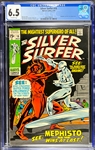 Silver Surfer #16 (Marvel, 1970) CGC FN+ 6.5 - Mephisto and Nick Fury App.