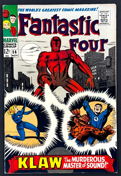 Fantastic Four #56 (Marvel, 1966) - Inhumans and Klaw Appearance