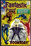 Fantastic Four #59 (Marvel, 1966) - Silver Surfer, Inhumans, and Doctor Doom appearance.