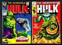 Hulk #104 and #113 (Marvel, 1968) Rhino and Sandman appearances.