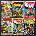 Warlock Group (6) Incl. Warlock #1 and Marvel Premiere #1