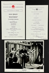 1964 <em>Roustabout</em> Preview Invitations (2 Different) Plus Original Paramount 8x10 Promo Photo