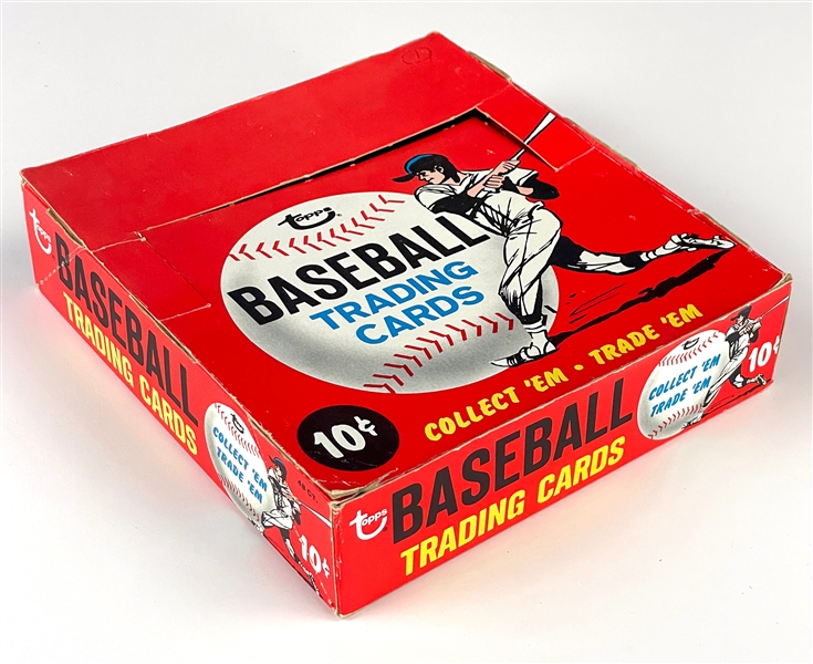 1967 Topps Baseball 10-Cent Cello Display Box