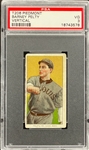 1909-11 T206 Piedmont 350 Barney Pelty (Vertical) - PSA VG 3