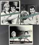 1965 Elvis Presley Three Original News Photographs on Set of <em>Tickle Me</em> from <em>Modern Screen</em> Magazine