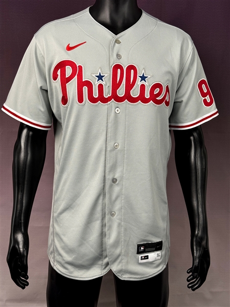 2020 Juan Castro Philadelphia Phillies Coaches Road Jersey