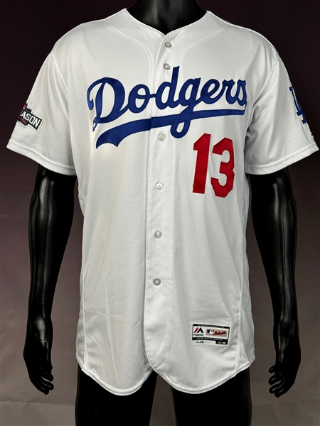 2016 Juan Castro Los Angeles Dodgers Postseason Coaches Jersey - Worn for 2016 NLDS and NLCS