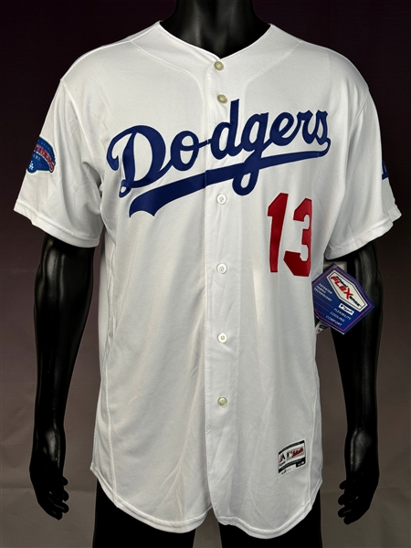 2017 Juan Castro Los Angeles Dodgers "Old Timers Game" Home Jersey - Issued for June 10, 2017 Old Timers Game