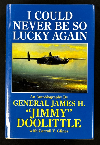 Jimmy Doolittle (Medal of Honor) Signed Deluxe First Edition of His Autobiography <em>I Could Never Be So Lucky Again</em> (PSA/DNA)