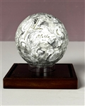 Astronaut James Irwin Signed Baseball-Sized Moon Replica (PSA/DNA)