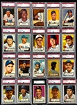 1952 Topps Baseball Collection (20) Incl. HOFers and High Numbers