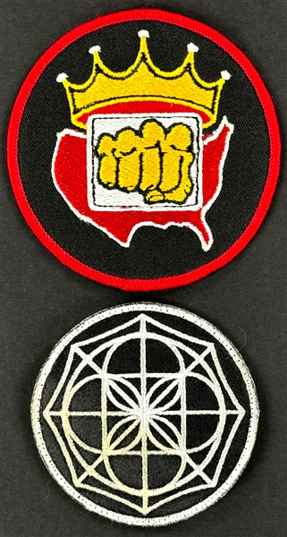 Elvis Presley Kenpo Karate Patches (2)