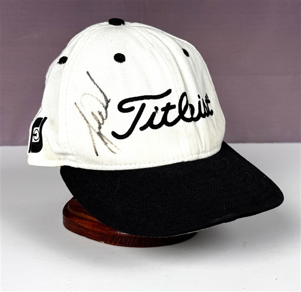 Tiger Woods Signed Titleist Cap (JSA)