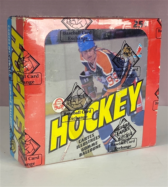 1982-83 O-Pee-Chee Hockey Wax Box - 36 Packs (BBCE Encapsulated)