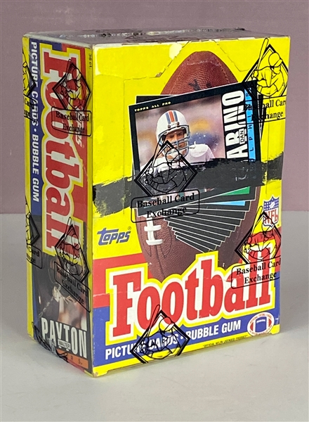 1985 Topps Football Wax Box - 36 Packs (BBCE Encapsulated)