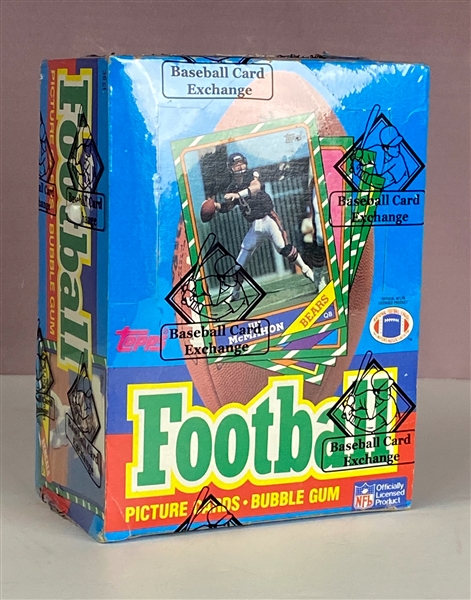 1986 Topps Football Wax Box - 36 Packs (BBCE Encapsulated)