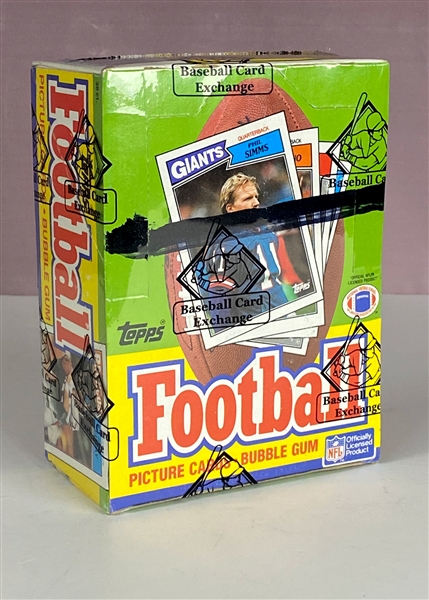 1987 Topps Football Wax Box - 36 Packs (BBCE Encapsulated)