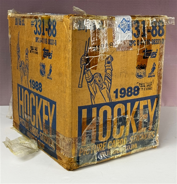 1988 Topps Hockey Wax Case (20 Wax Boxes)