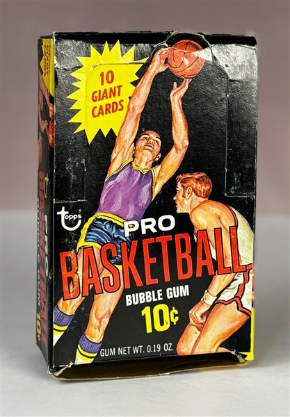 1969 Topps Basketball Display Box