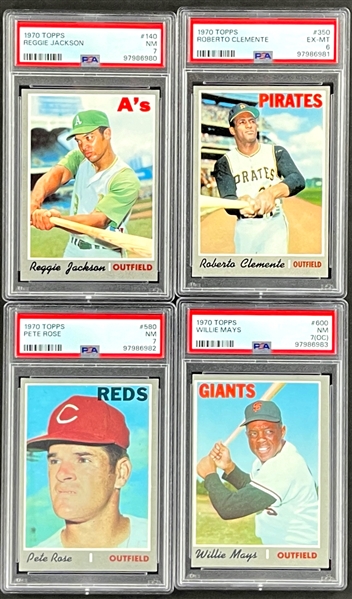 1970 Topps Baseball Near Set (718/720)