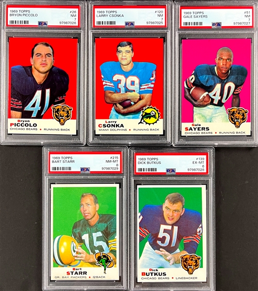 1969 Topps Football Complete Set (263)