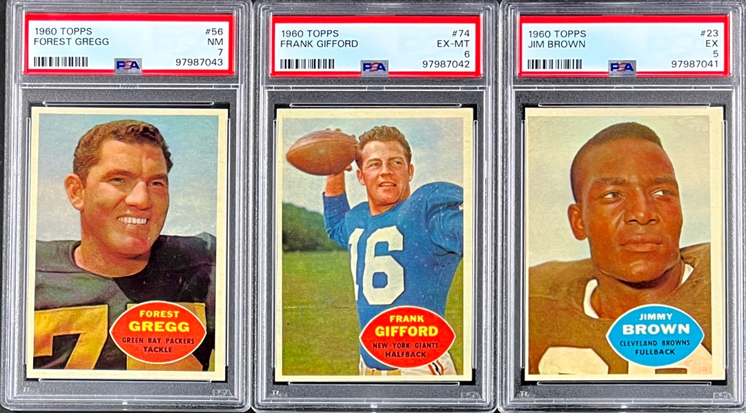 1960 Topps Football Complete Set (132)