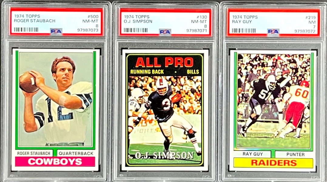 1974 Topps Football Complete Set (528)