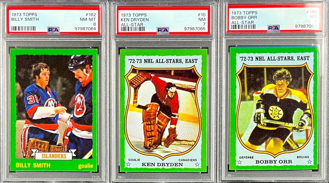 1973 Topps Hockey Complete Set (198) Plus 201 Extras and 1973 Topps Hockey Emblems Complete Set