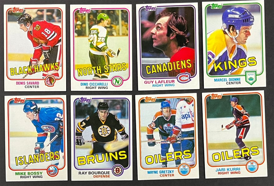 1981 Topps Hockey Complete Set (132)