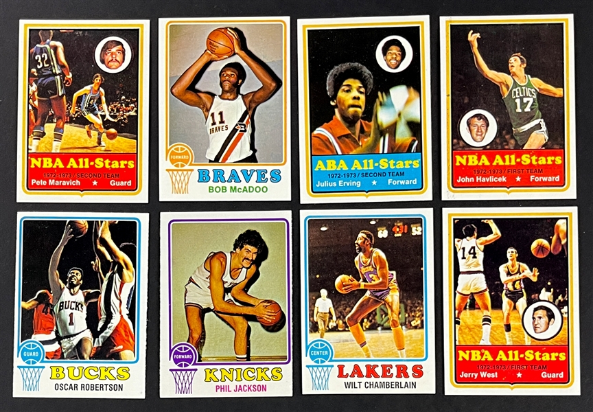 1973 Topps Basketball Complete Set (264)