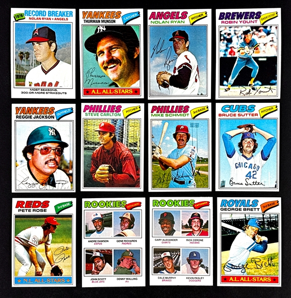 1977 Topps Baseball Complete Set (660)