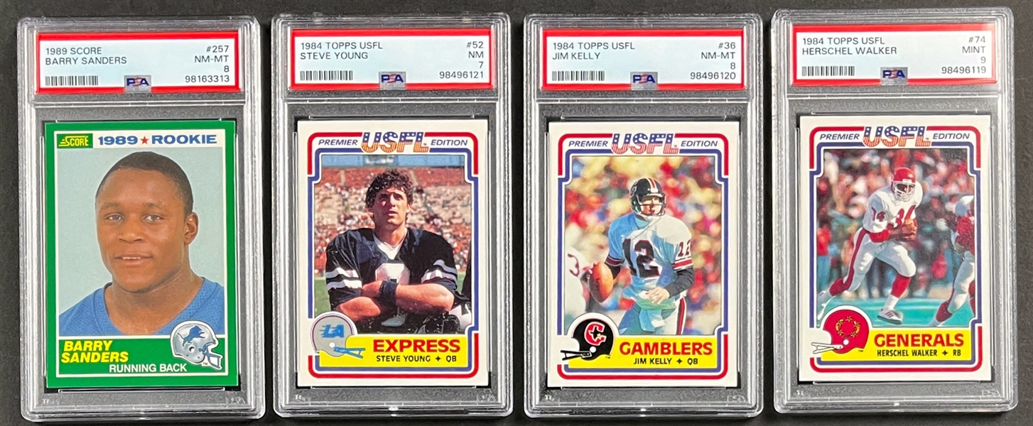 1980s Topps and Score Traded Sets (5)